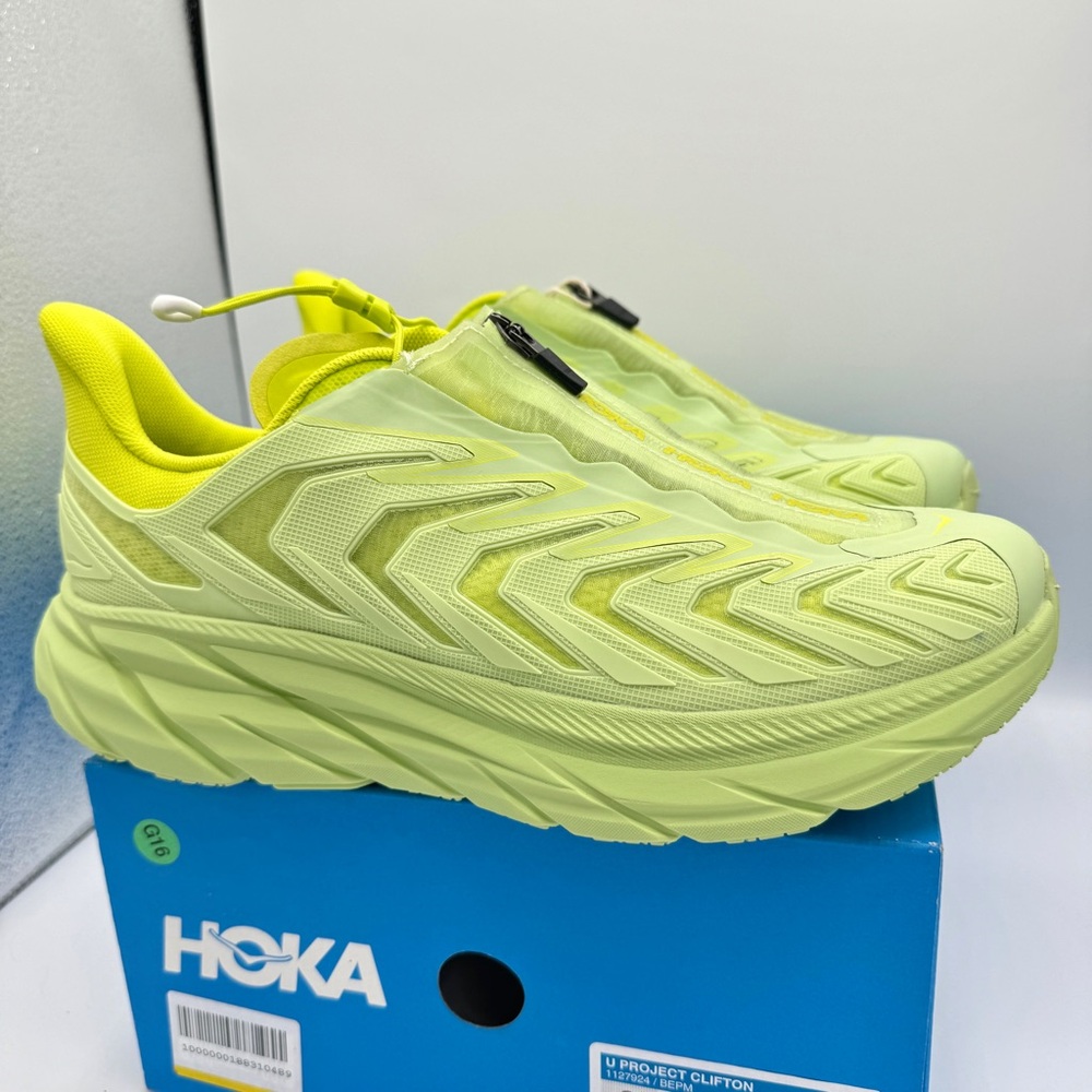 NWT Hoka Project Clifton Butterfly Evening Primrose Unisex Sneaker Shoes BEPM - Picture 1 of 16